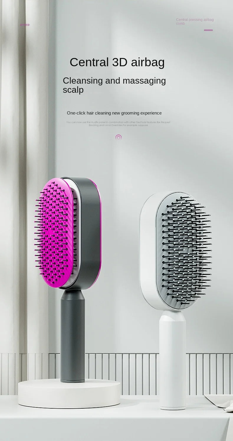 Self Cleaning Hair Brush