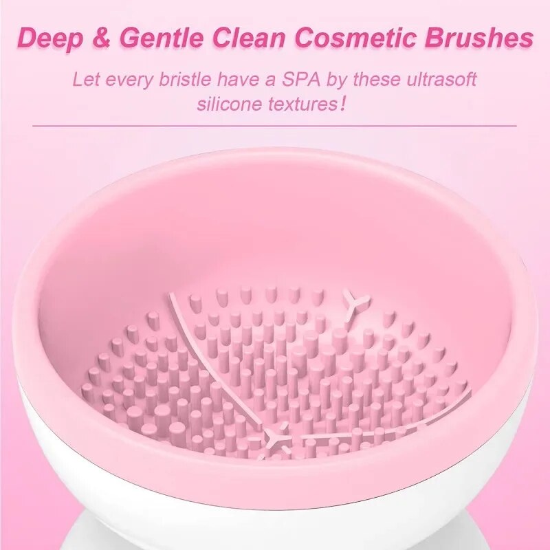 Portable Make-up Brush Cleaner