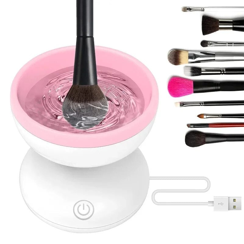 Portable Make-up Brush Cleaner